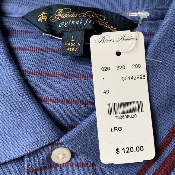 Brooks Brothers Cotton original fit polo - Picture 4 of 5